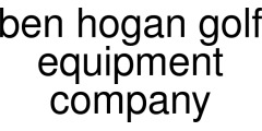 ben hogan golf equipment company coupons