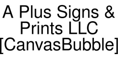 A Plus Signs & Prints LLC [CanvasBubble] coupons