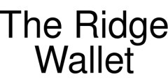 The Ridge Wallet coupons