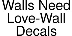 Walls Need Love-Wall Decals coupons